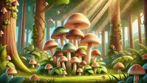 Psilocybe ovoideocystidiata spore depot