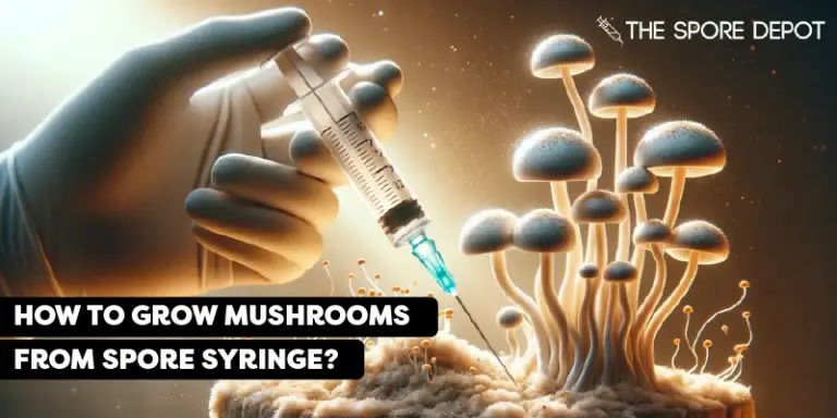 How to Grow Mushrooms from Spore Syringe