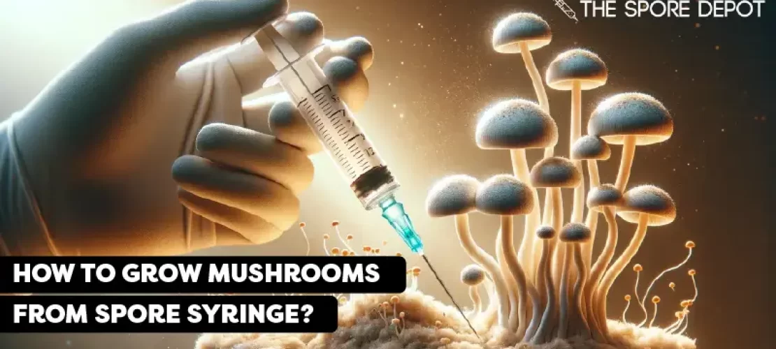 How to Grow Mushrooms from Spore Syringe